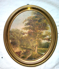 Messing Biedermeierrahmen um