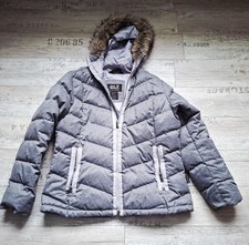 Damenjacke ,Winterjacke von Jack Wolfskin  Größe XL , Farbe Grau mit Kapuze