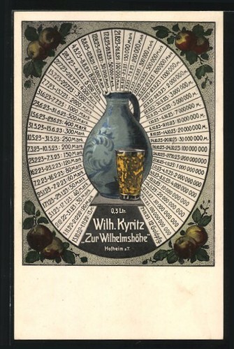 Hofheim ansichtskarte - a.,