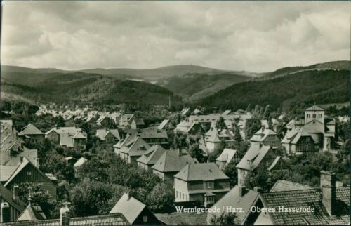 Ansichtskarte wernigerode harz - ansichtskarte,
