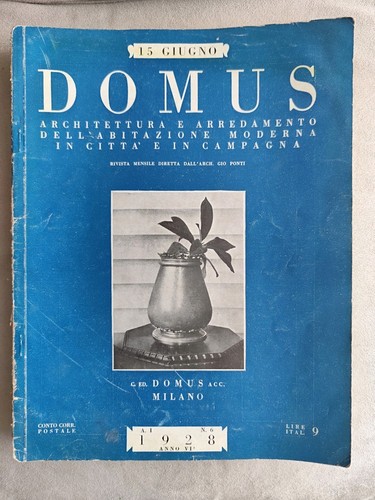 Domus jahr gio ponti - domus, nr.