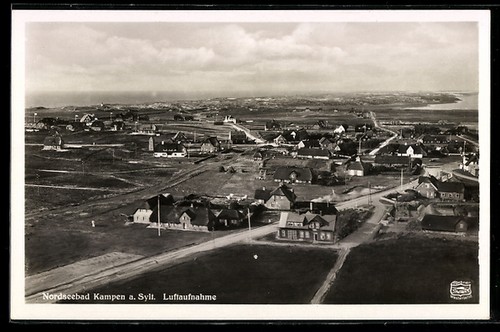 Ansichtskarte kampen sylt - kampen, a.