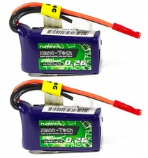2 x Turnigy NanoTech 260mAh 2S