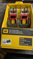 CAT Spanngurte 2 x. 25mm x 5 M. Nie benutzt Original verpackt und gesichert.