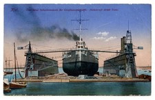 AK Kiel, Das neue Schwimmdock für Großkampfschiffe, Marine