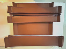 BREUER WASSILY CHAIR SET CUOIO