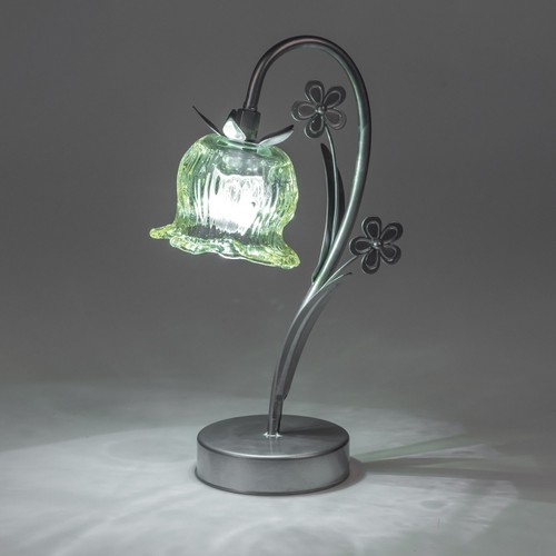 Led lampe blume - blume, grün