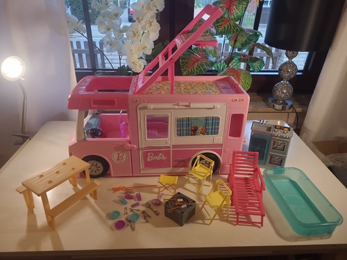 Mattel barbie 1 wohnmobil - mattel, 3-in-1