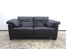 De Sede ds 17 Designersofa Ledersofa Couch schwarz wk wohnen desede Zweisitzer 