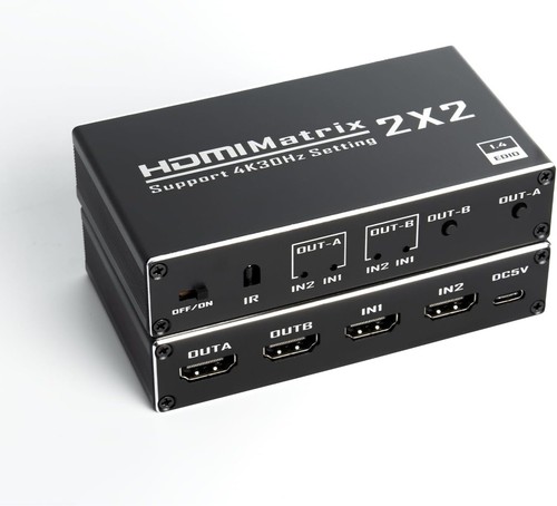 Hdmi matrix 2x2 - hdmi, switch