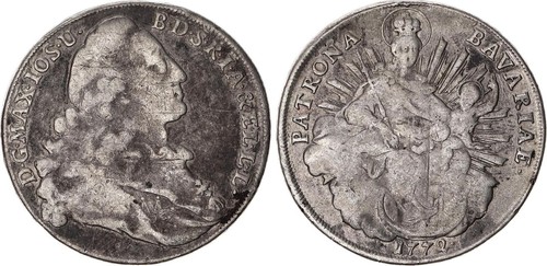 Bayern madonnentaler silber - madonnentaler,