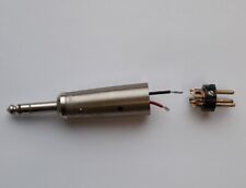 XLR-Adapter von Switchcraft, XLR-Stecker 3-polig auf Stereoklinke 6,35 mm (male)