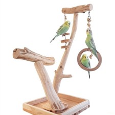 Kletterbaum "Schubi" Vogelspielplatz  Tischfreisitz 80cm Sittiche Papageien