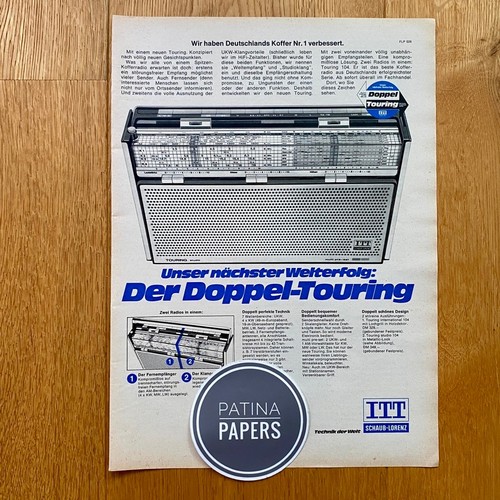 1973 itt schaub lorenz doppel - 1973, schaub-lorenz