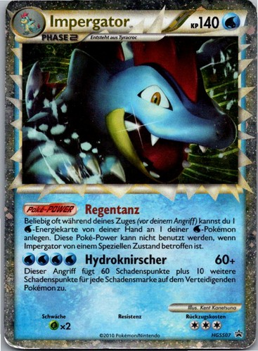 Pokémon impergator hgss07 - pokémon,