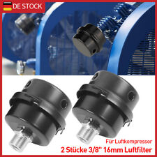 2x 3/8" 16MM Luftfilter Schalldämpfer Geräuschfilter Ansaugfilter Luftkompressor