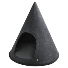 Nobby Hunde-Zelt Tippi grau 50x50x52cm für kleine Hunde, gemütlicher Rückzugsort