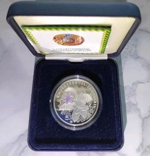 Kasachstan 2006 🇰🇿 Tulpe – Tulipa Regelii🌷Flora und Fauna, 500 Tenge, Silber