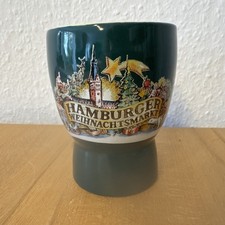 Glühwein Weihnachtsmarkt Roncalli Design V. Strieger Tasse Hamburger Hamburg RAR