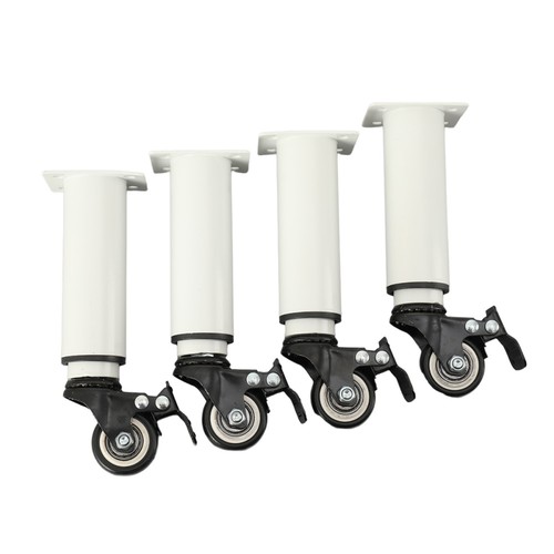 4tlg möbelfüße mit bremse - bremse, &