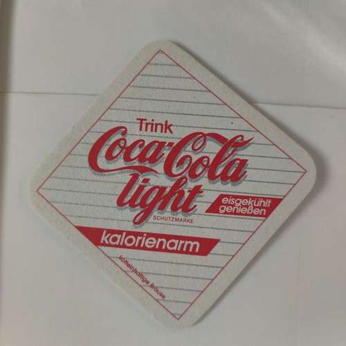 Alter bierdeckel coca - -, coca-cola