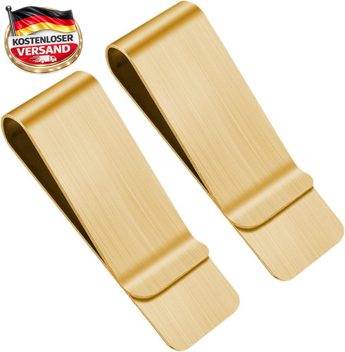 Edelstahl geldscheinklammer - edelstahl,