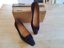 Neue braune wildleder pumps - pumps, gr