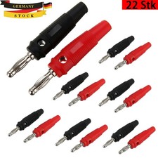 22 Stk Bananenstecker 4mm Set