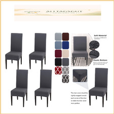 Stuhlhussen 4er Set Stretch