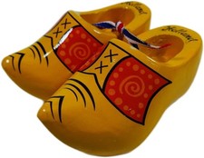 2er Set Deko Holland Clogs
