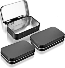 Rechteckige Kleine Blechdose