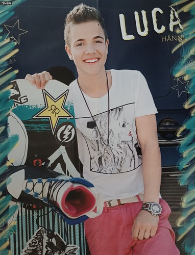 Luca hänni poster xl - hÄnni,