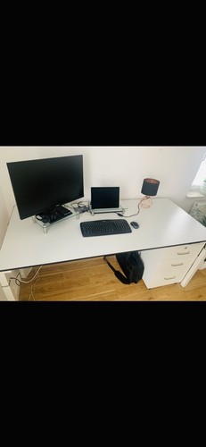 Steelcase schreibtisch mit - schreibtisch,