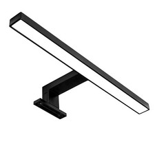 LED Schwarze Spiegelleuchte