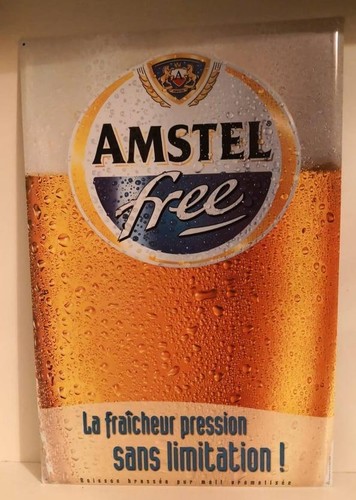 Amstel bier free blechschild - amstel,