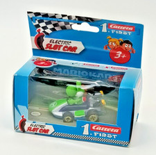 Carrera Rennbahn Elektro Slot Car 1. First! Yoshi Green 1:50 Für Kinder 3+ Jahre