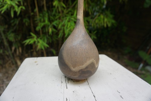 Vase studiokeramik bräunlich - studiokeramik,