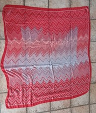 Damenschal, Missoni, rot grau