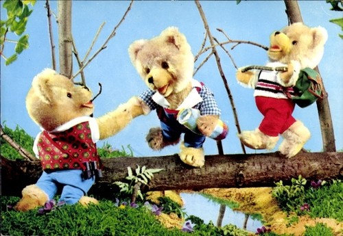 Teddybären teddys - ak, teddybären,