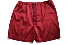 elegante bordeaux Uni Satin