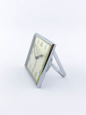 Angelus Tischuhr mit 8-Tagewerk und Wecker Art Deco