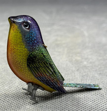 Nostalgie Spielzeug Christbaumschmuck Weihnachtsschmuck  Anhänger Tin Bird Vogel