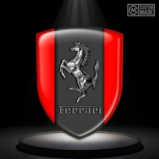 Ferrari Logo Silikonaufkleber