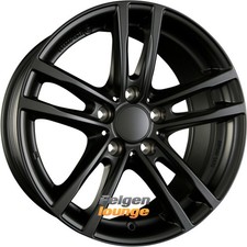 4 Alufelgen RIAL X10 Racing-Schwarz 7x18 ET43 5x112 18 Zoll
