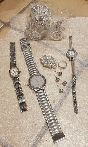 Schmuck konvolut bastel uhren - bastel,