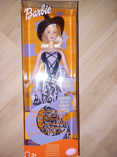 Barbie puppe halloween glow - barbie,