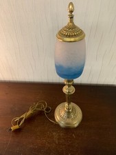 Lampe -paste Glas- Signiert Rethondes