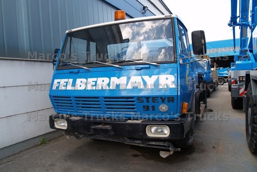 Lkw foto steyr truck blau - foto,