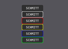 Namensschild dienstanzug - namensschild,