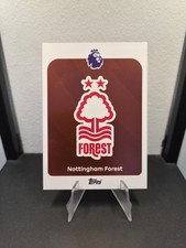 Nottingham Forest Team Badge 2025-26 Topps Premier League Trading Card #235